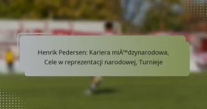 Henrik Pedersen: Kariera międzynarodowa, Cele w reprezentacji narodowej, Turnieje