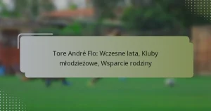 Tore André Flo: Wczesne lata, Kluby młodzieżowe, Wsparcie rodziny